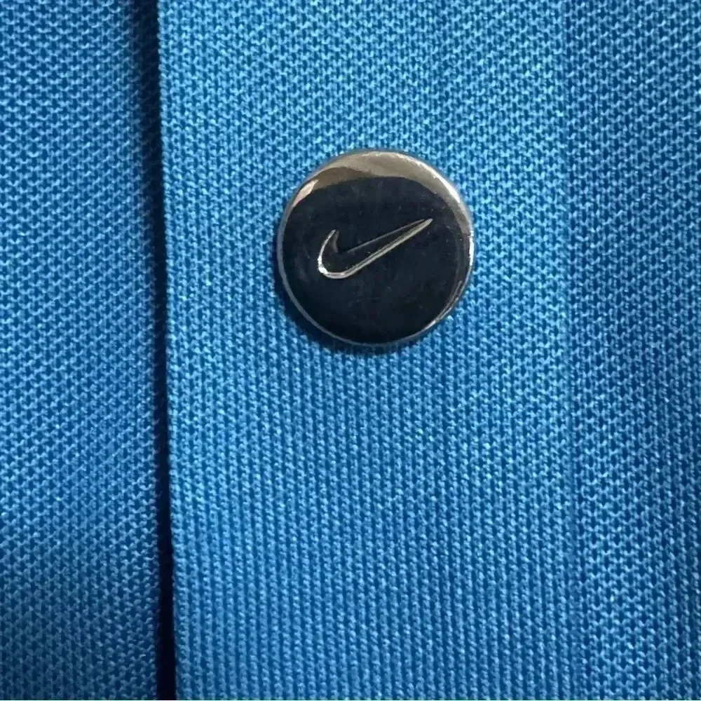 NWT NIKE FitDry Tiger Woods Platinum Fallen Oak Governor’s Cup Golf Polo Size XL